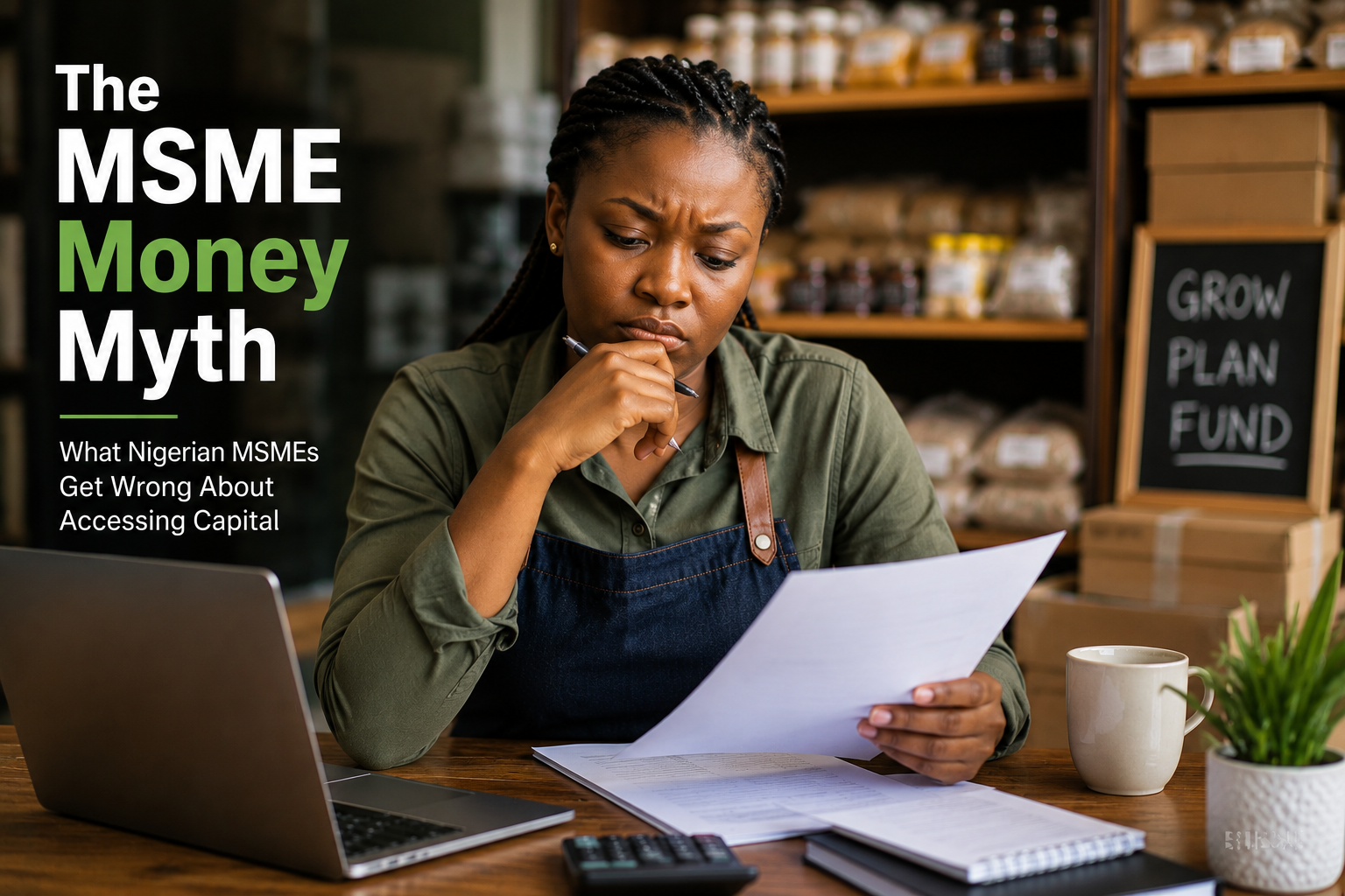 The MSME Money Myth: What Nigerian MSMEs Get Wrong About Accessing Capital