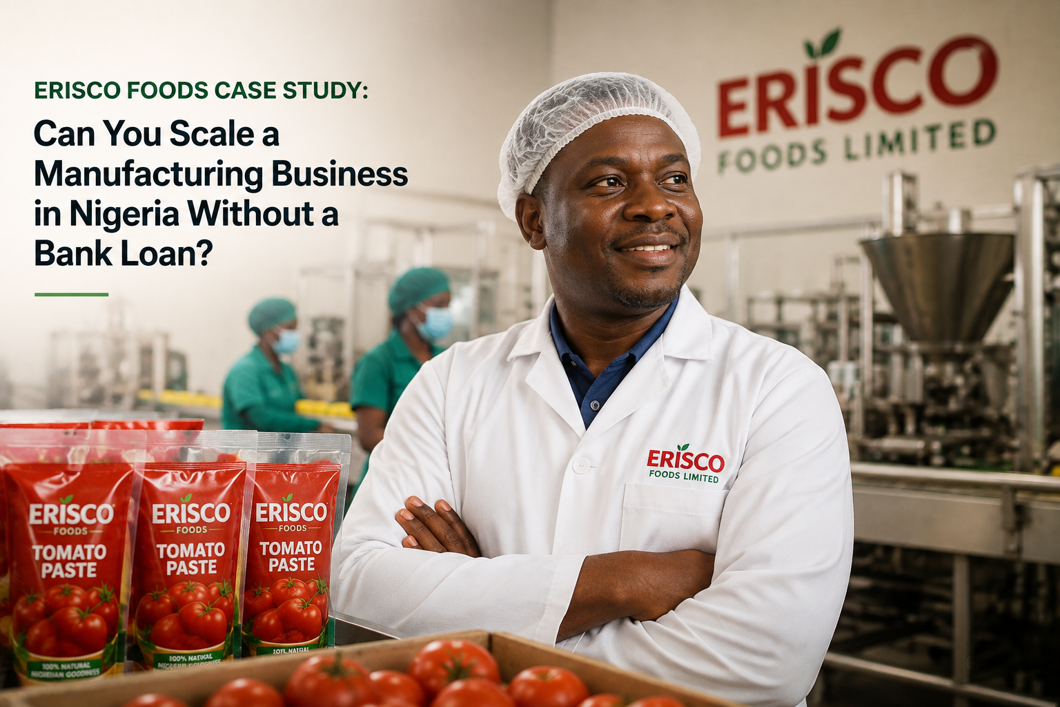 Erisco Foods Case Study: Can You Scale a Manufacturing Business in Nigeria Without a Bank Loan?