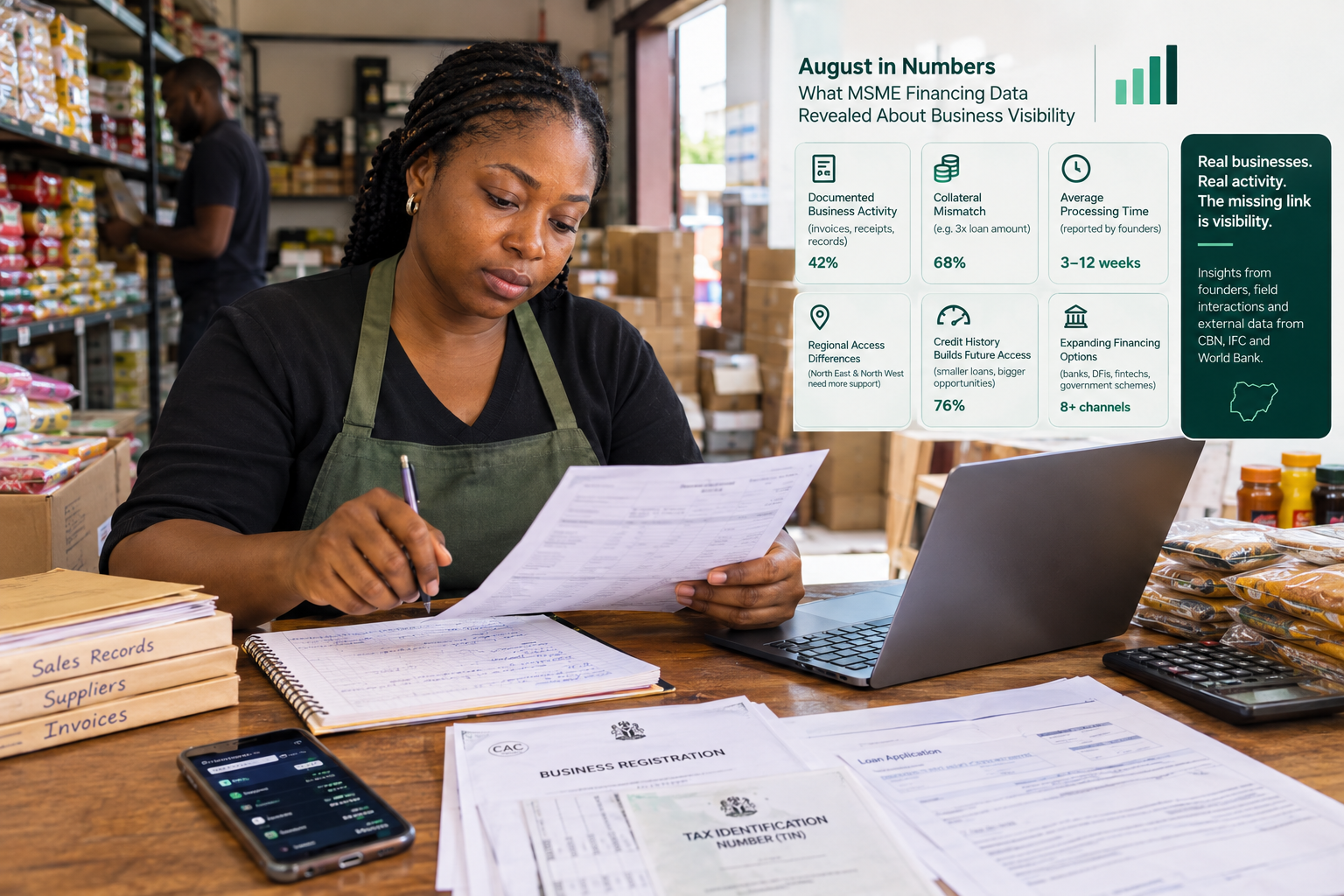 August in Numbers: What MSME Financing Data Revealed About Business Visibility